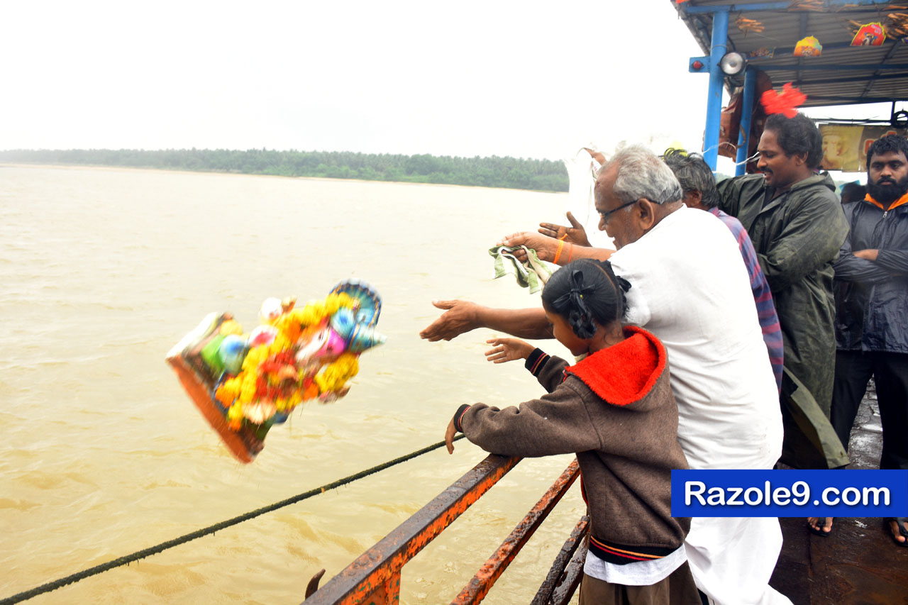 Razole Taluka Ganesh Nimajjanam